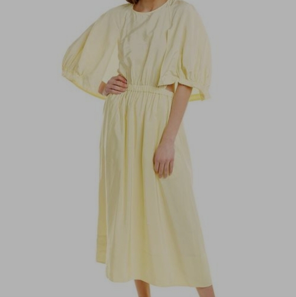 Tibi open back cape dress. New with tags. Never worn - Picture 4 of 4